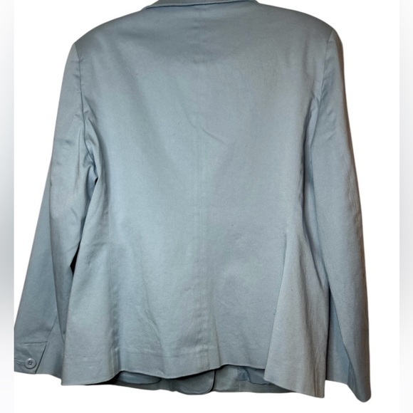 LL Bean Light Blue blazer,‎ size 14 PET - Picture 4 of 5